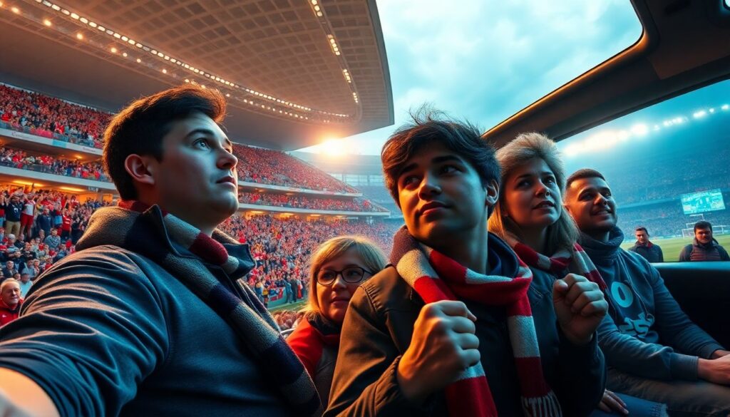 Истории болельщиков: памятные фото и истории - иллюстрация