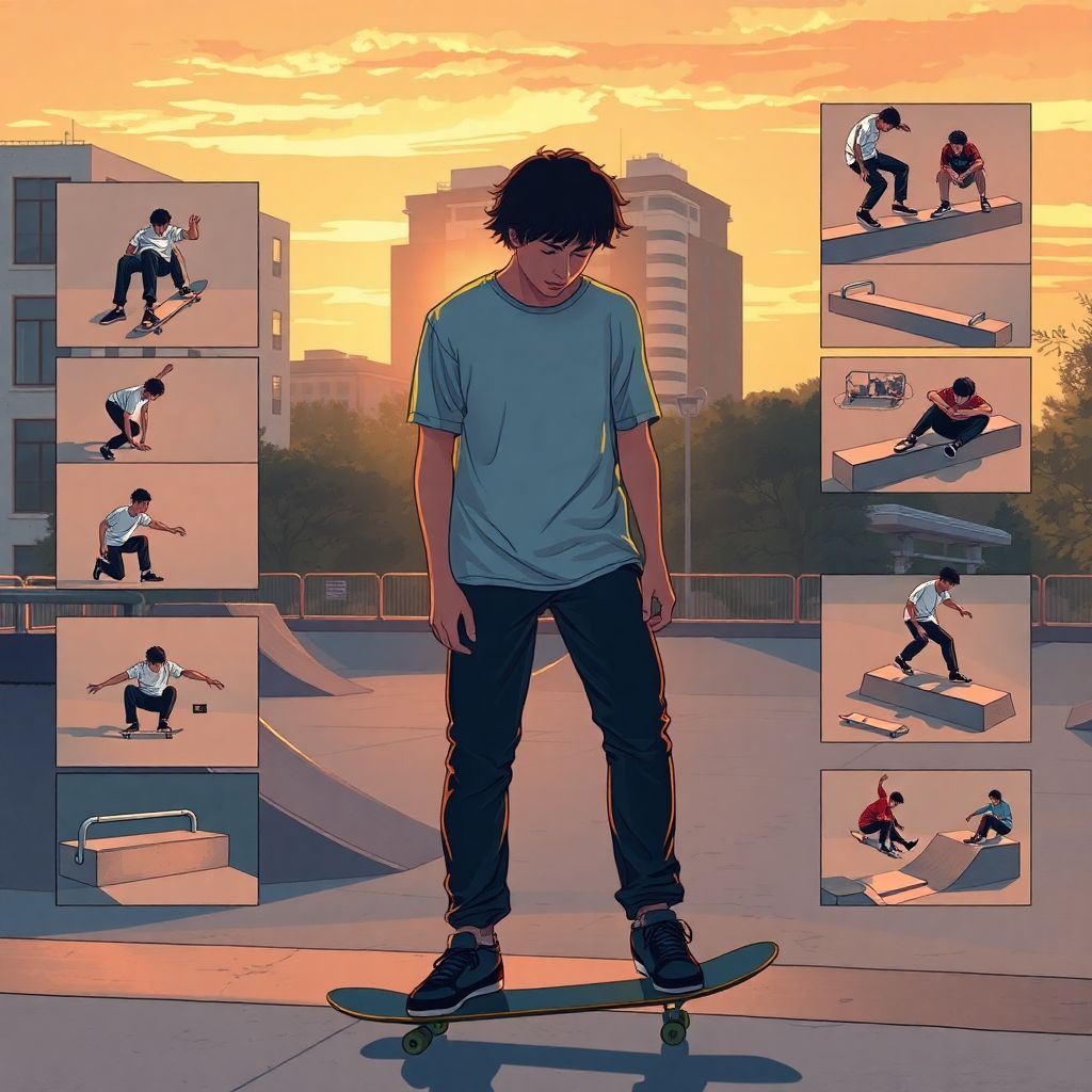 Тактика и игра в скейтбординге: как развить трюки и собственный стиль