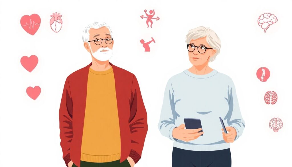 Как спорт подталкивает к активной старости - иллюстрация