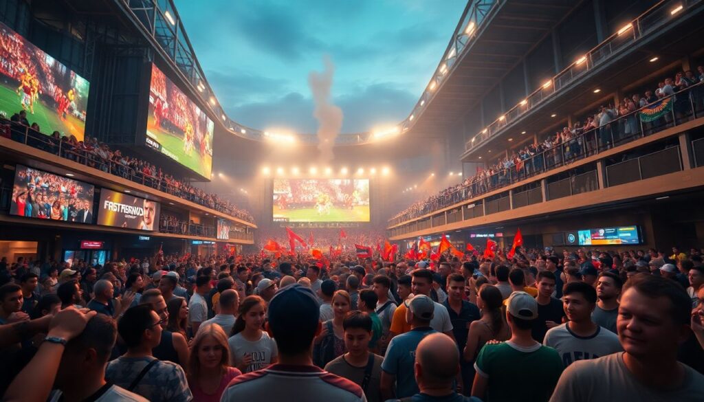 Истории фанатов: масштабные фан-зоны на крупных турнирах - иллюстрация