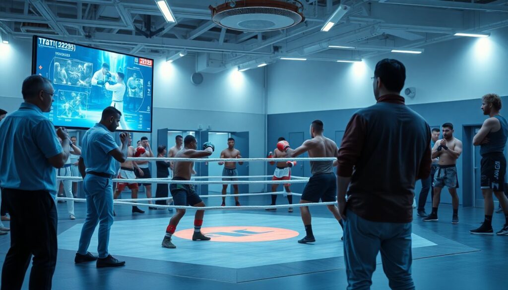 Тактика и игра в карате дзюдо: гармония духа и тела - иллюстрация