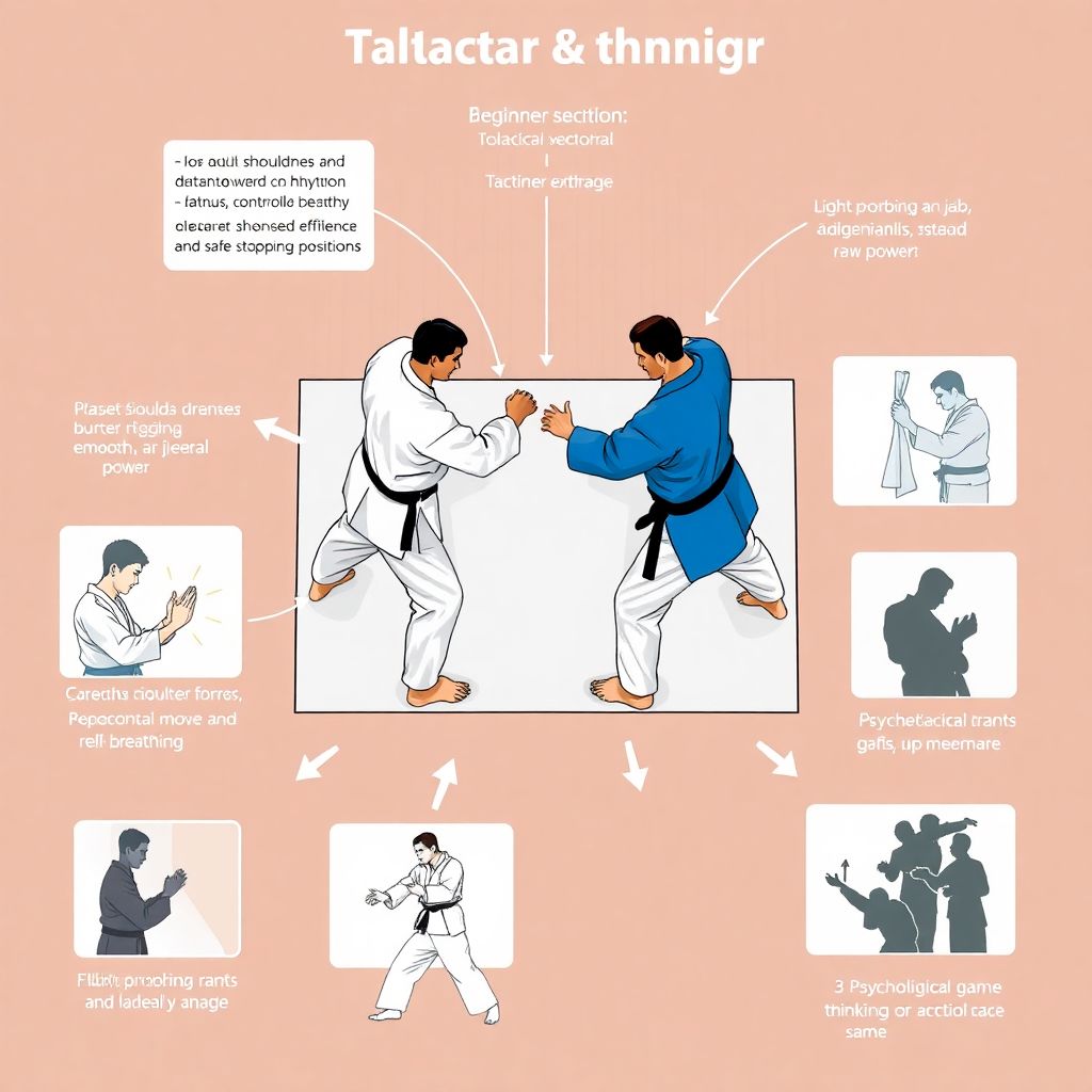 Тактика и игра в карате дзюдо для гармонии духа и тела