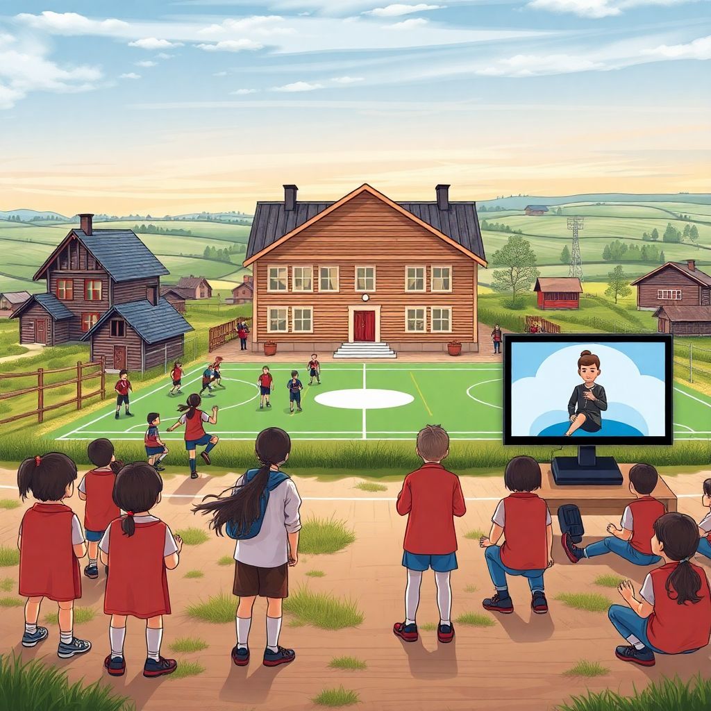 Социальные проекты развития школьной физкультуры в сельской местности