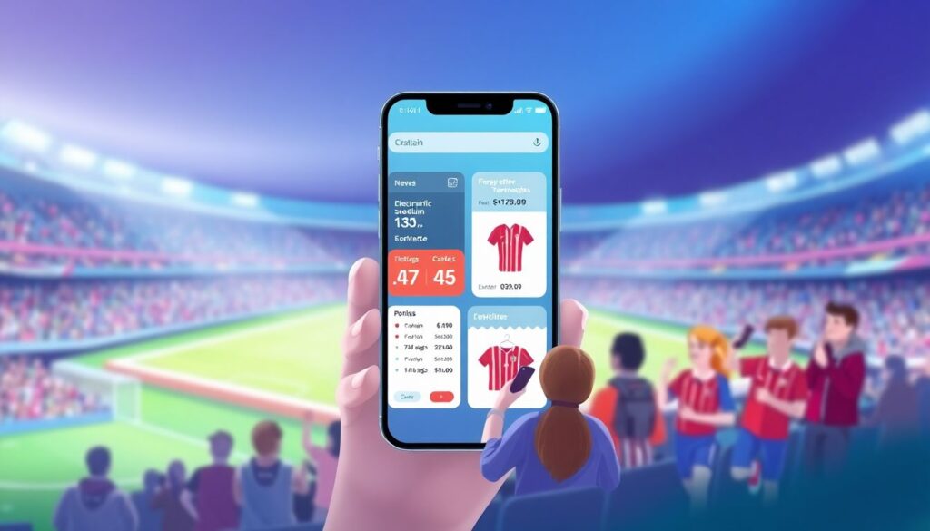 Тренды в цифровых сервисах поддержки болельщиков - иллюстрация