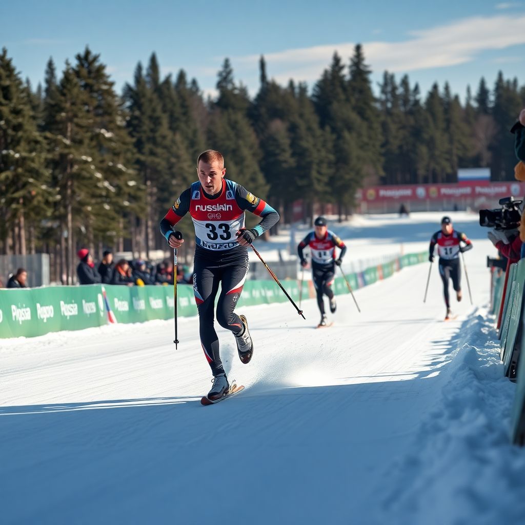 Биатлонист Вьюхин выиграл спринт-квалификацию Кубка России по лыжным гонкам