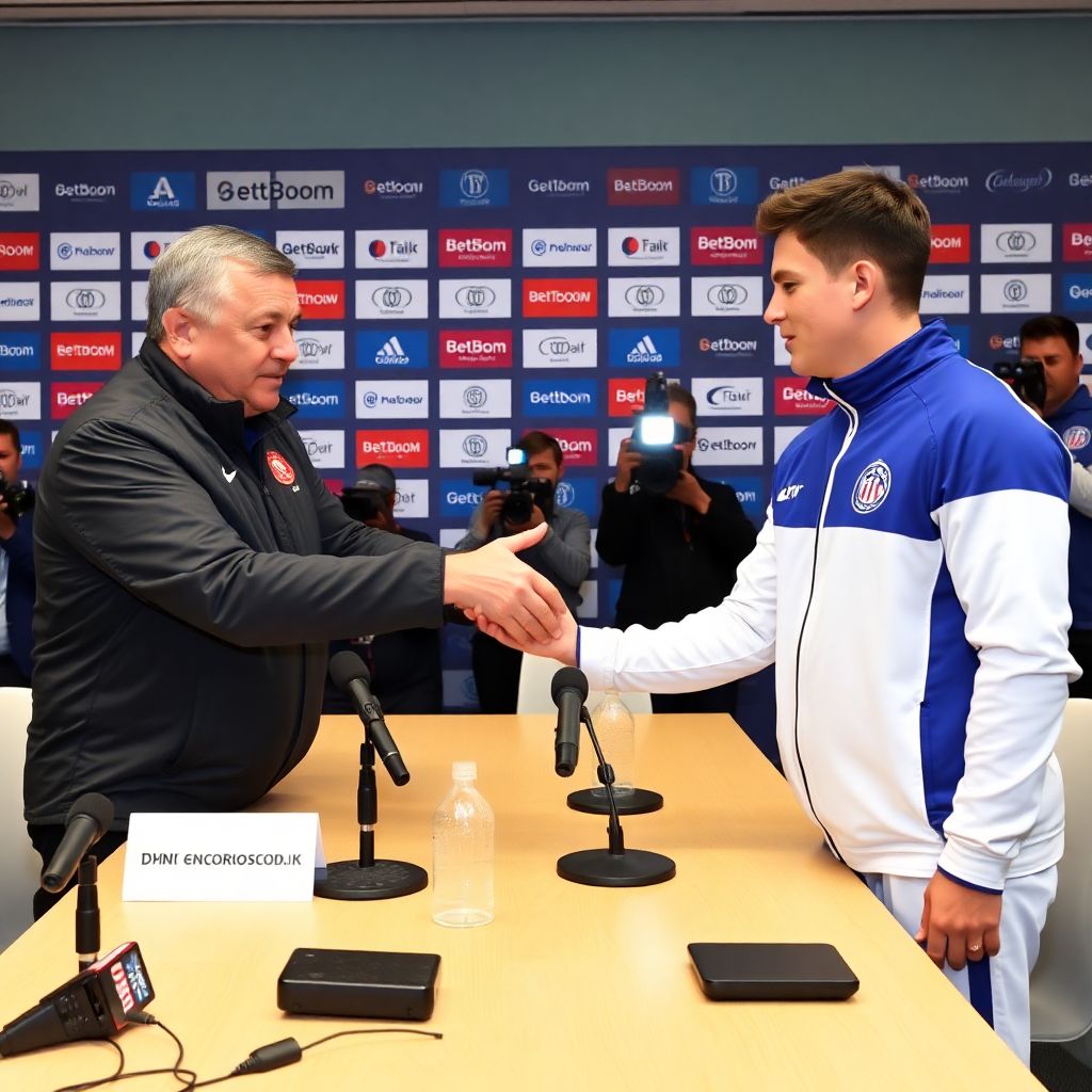 Слуцкий и Гусев помирились: рукопожатие перед матчем Динамо – Шанхай Шэньхуа