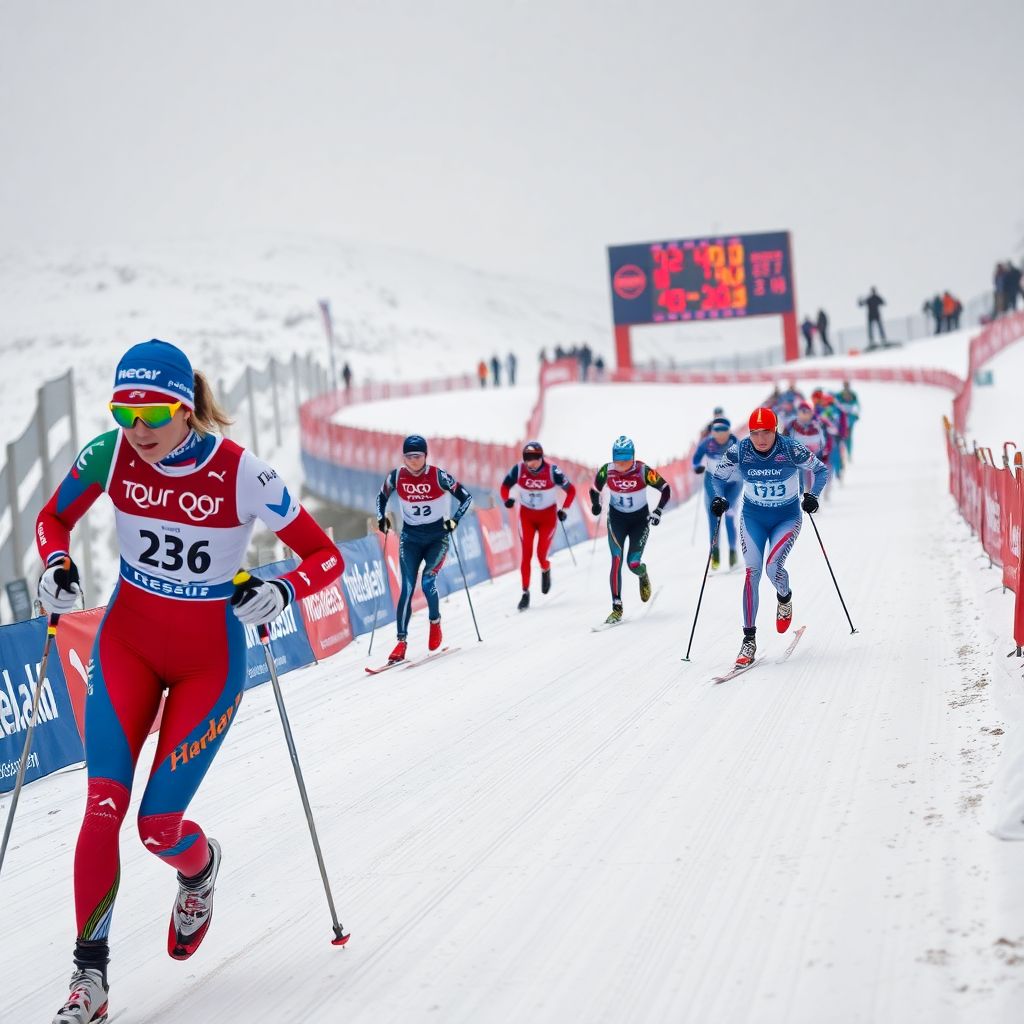 Дарья Непряева провалила спринт на Тур де Ски в Валь-ди-Фьемме и выбыла в отборе