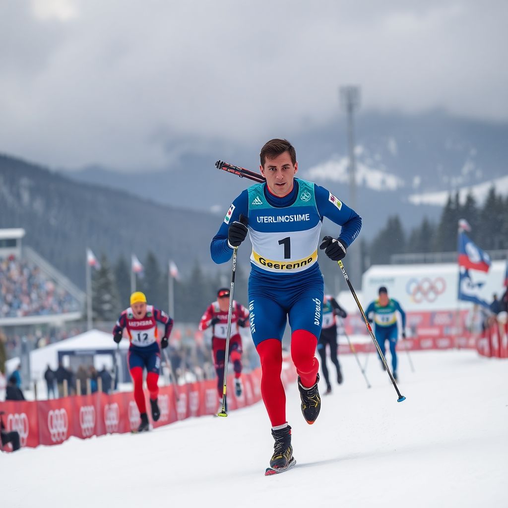 Томмазо Джакомел выиграл гонку преследования в Оберхофе и возглавил Кубок мира