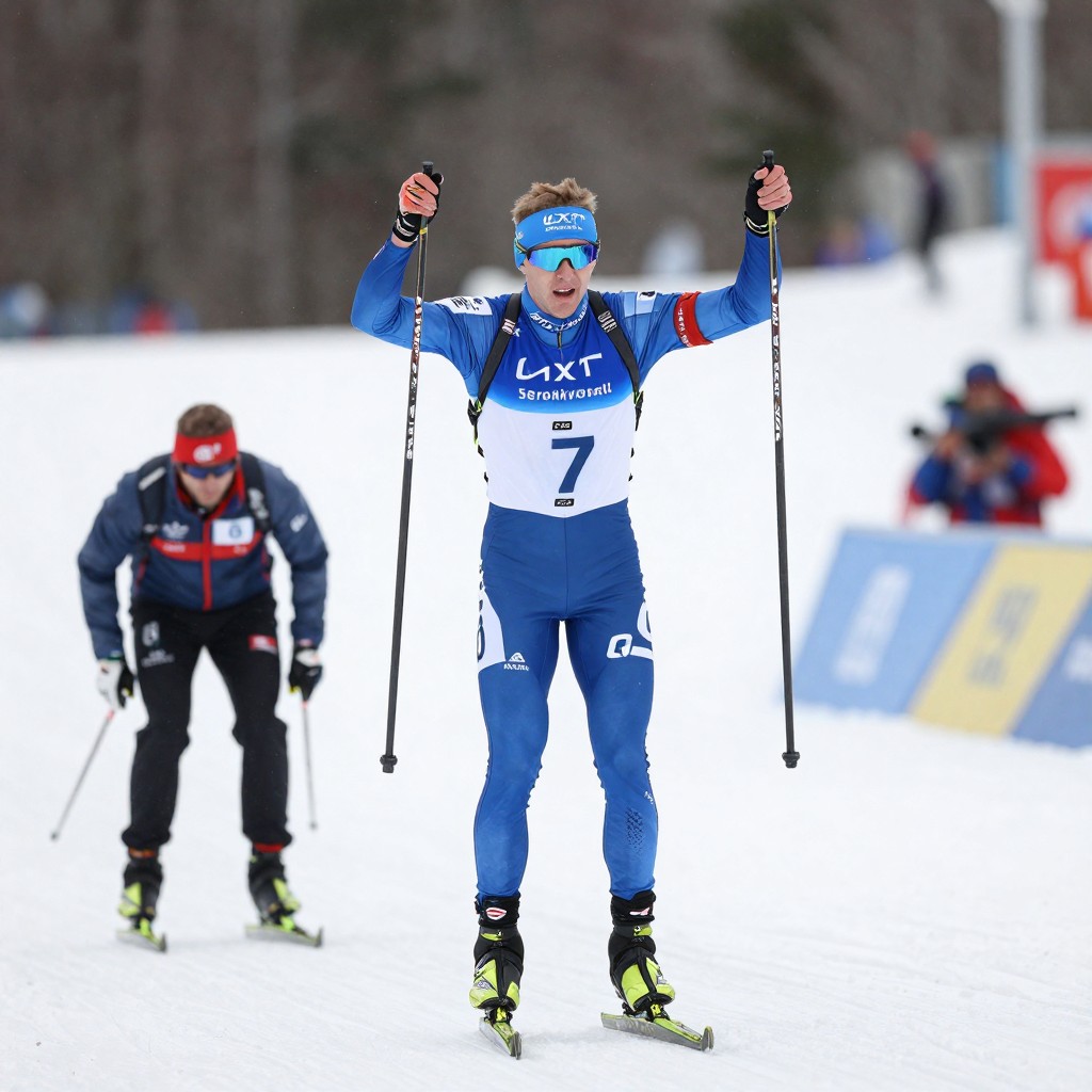 Даниил Серохвостов выиграл спринт на чемпионате России по летнему биатлону
